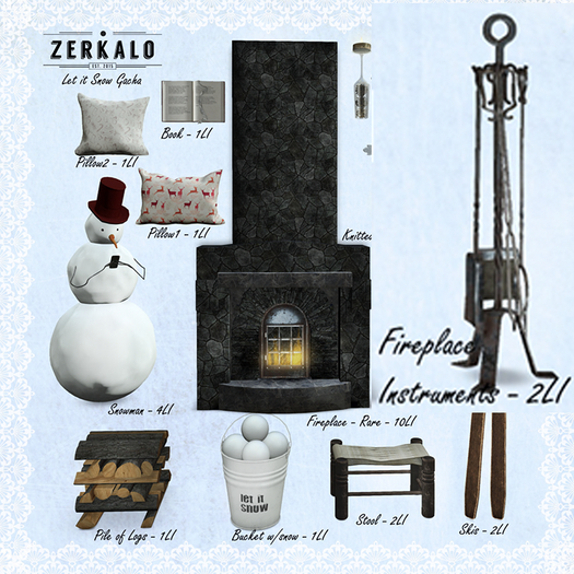 [ zerkalo ] Let it Snow - Fireplace Instruments