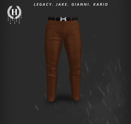 [H.] Marc Pants BRN - UNPACK.
