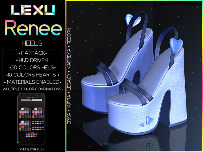 LEXU - RENEE HEELS >>SUPER PROMO<<