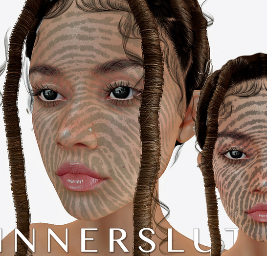 INNER : Face print  -Evox Unisex