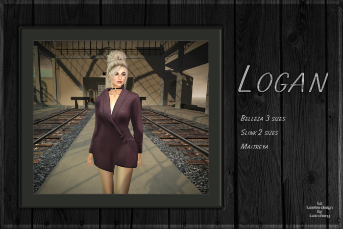 LUZ - Logan 5 purple - box