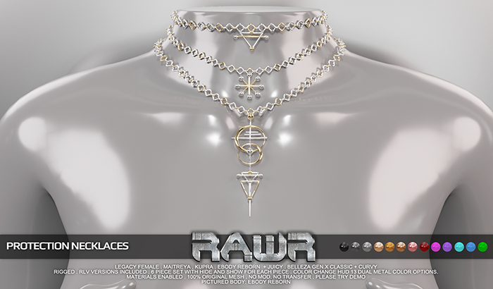 RAWR! Protection Necklaces Inc RLV (add me)