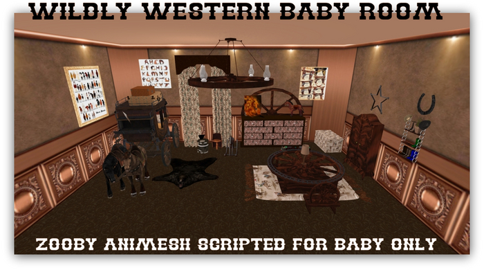 MERC I~WILDLY WESTERN BABY ROOM