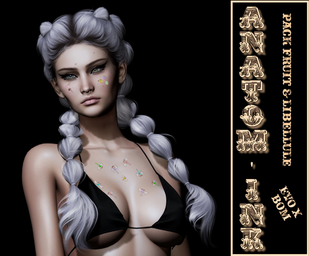[Anatom'Ink] Pack Fruit & Libellule Evox X
