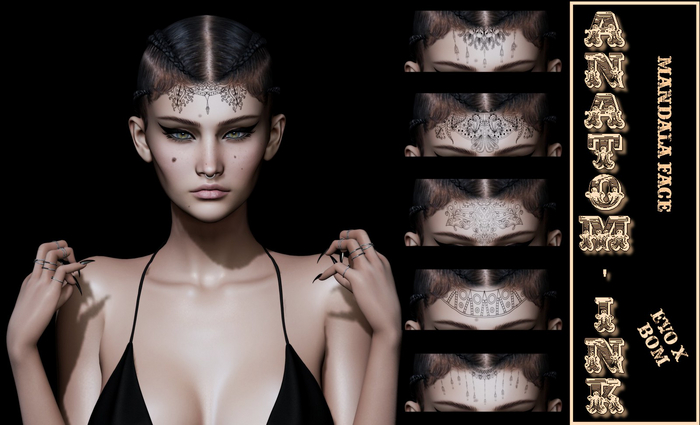 [Anatom'Ink] Pack  Mandala Face