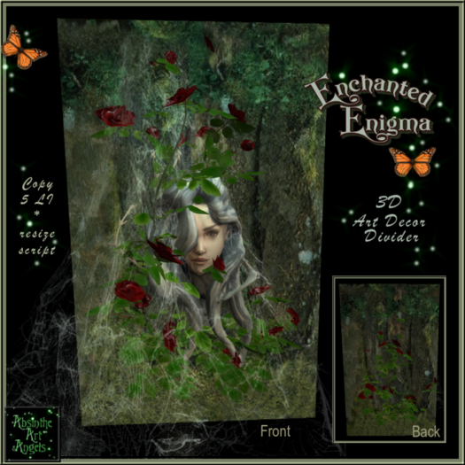Enchanted Enigma - Art Decor Divider
