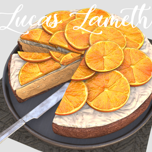 [Lucas Lameth] Ginger Pumpkin Cheesecake