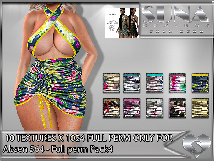 SD-**ABSEN** F-564 -Pack 4-ONLY TEXTURES PACK
