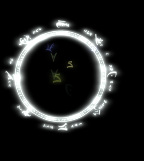 {Papillon} Small Runic Runic Circle