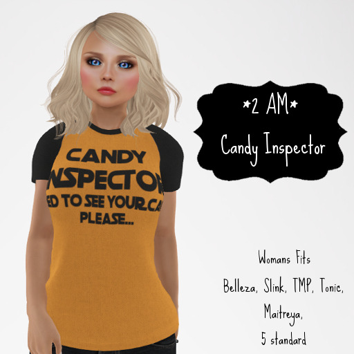*2 AM* Candy Inspector WOMANS | Halloween