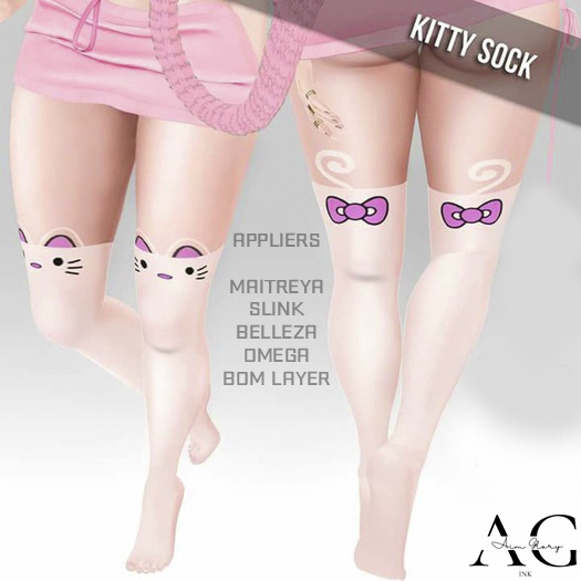 .: Aim Glory Ink :. Kitty Sock