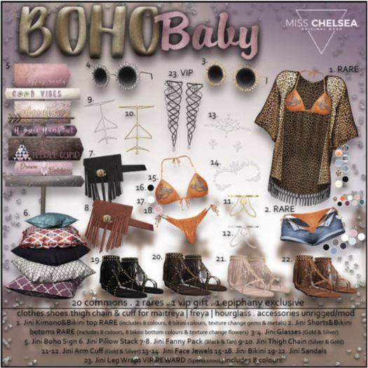 .miss chelsea. Jini Bikini Maitreya Pink