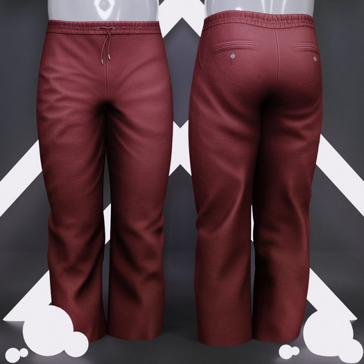RUFF - Franklin Pants [Red]