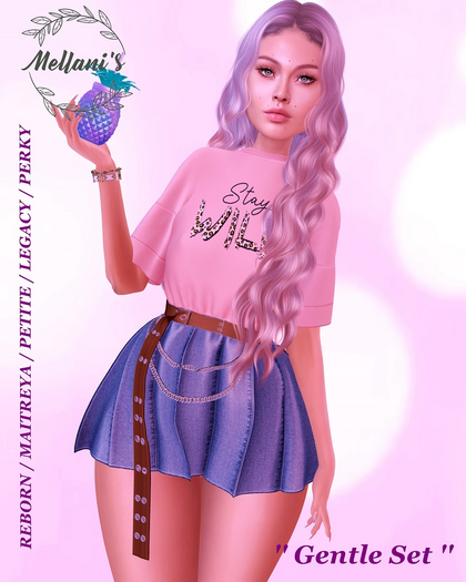 Mellani's '' Gentle Set'' Pink