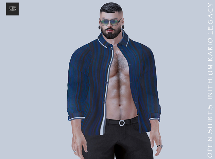 *ATLAS* INITHIUM KARIO/LEGACY OPEN SHIRTS 