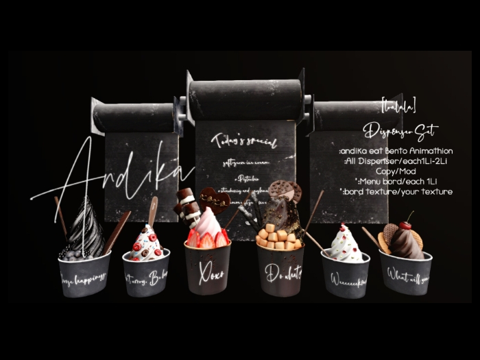 wear//andika[tralala]Dispenser Set