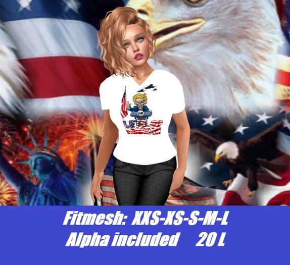 Reaper-Brandon-Ladies V-neck T-shirt