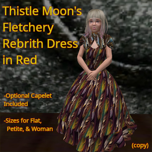 TMD Fletchery Rebirth Gown Red