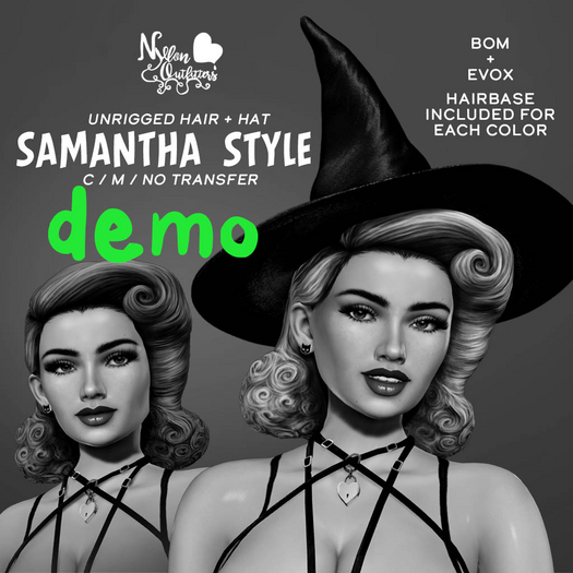 (NO) Samantha Style + Witch Hat Demo