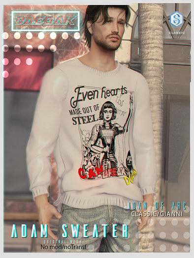 DAEBAK - ADAM SWEATER - JOAN OF ARC