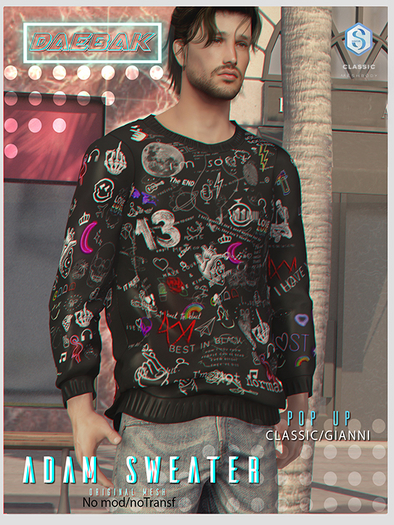 DAEBAK - ADAM SWEATER - POP UP
