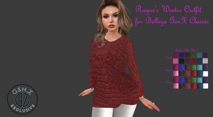 Rayne's Winter Outfit (GenX Classic)