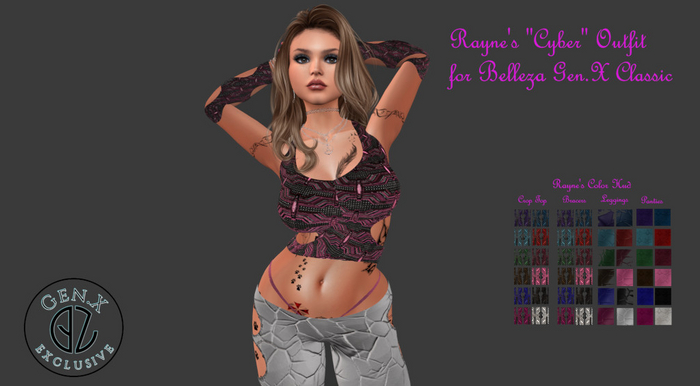 Rayne's Cyber Outfit (GenX Classic)