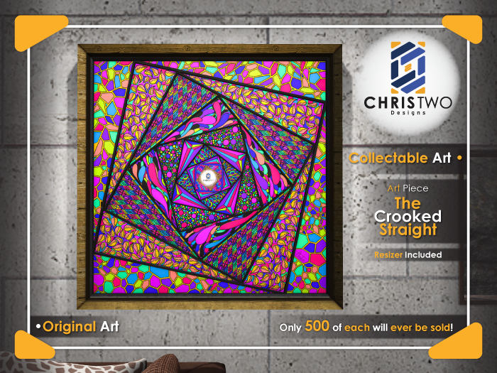 Art Pirce: The Croocked Straight - [Chris Two Designs]