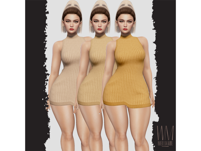 [WellMade] Rayne Dress Yellows