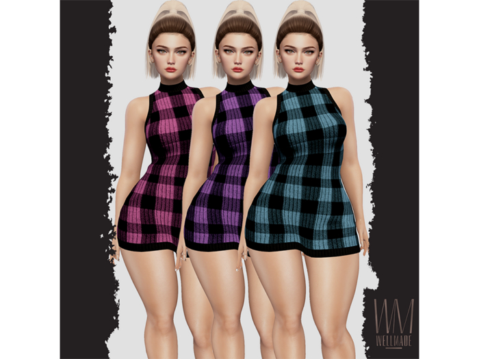 [WellMade] Rayne Dress Flannels II