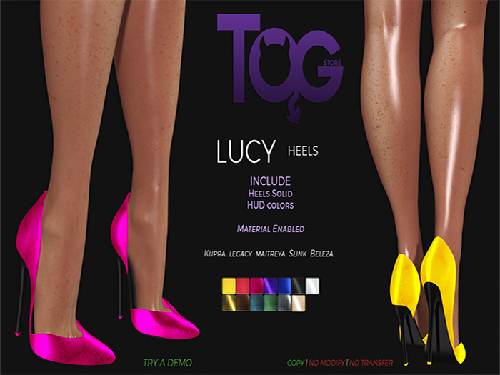 TOG STORE . Lucy Set Solid {heels}