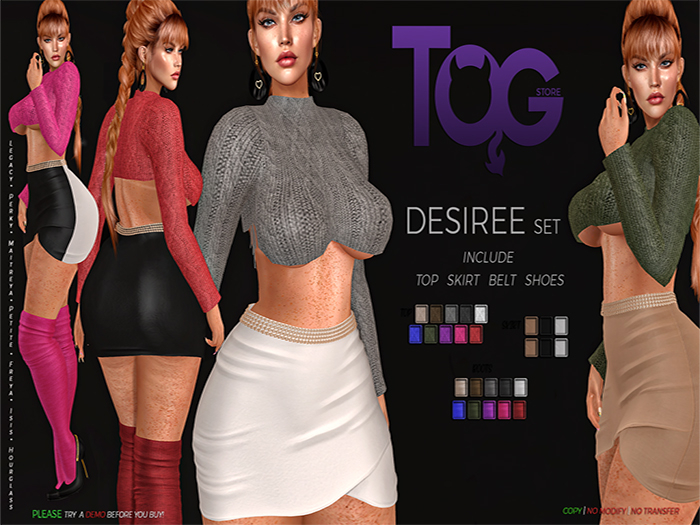 ToG Store .::. Desiree Set Pack