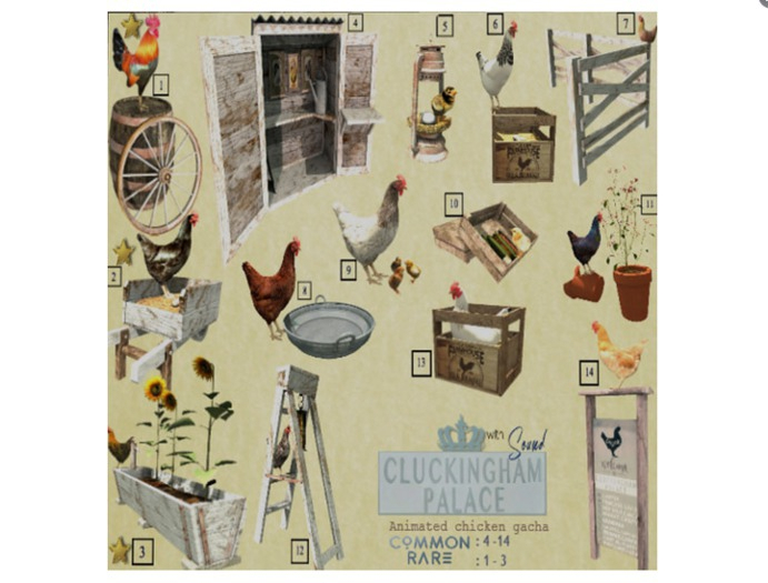 TLC Chicken Gacha 2 RARE