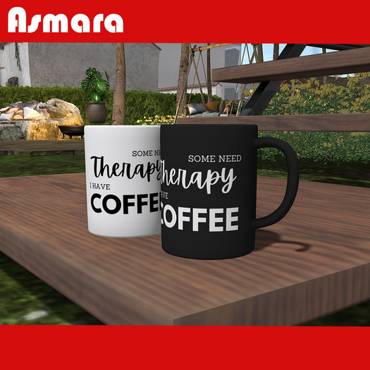 AA Mug #TherapyCoffee 2in1