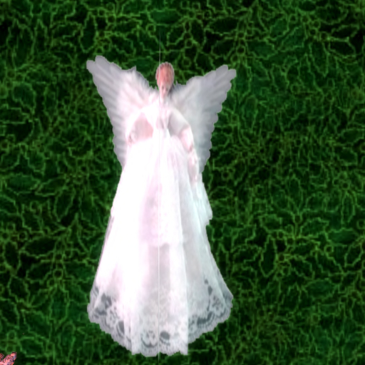 Christmas Angel Topper, Silver