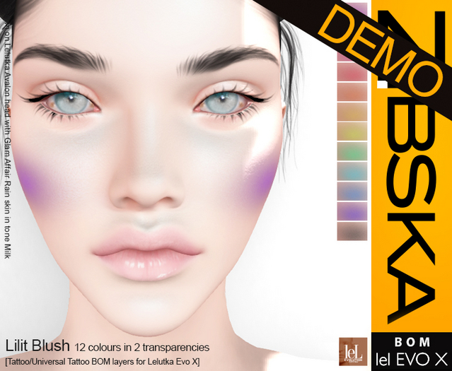 Zibska Evo X ~ Lilit Blush Demos