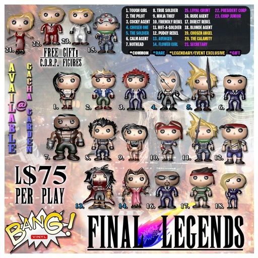 Bang! Figures - Final Legends #17 - Direct Rebel