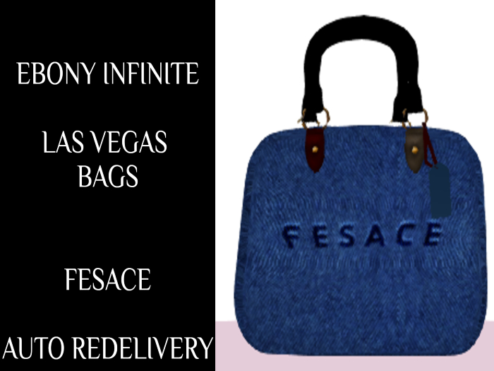 {EI}EBONY INFINITE-LAS VEGAS BAGS-FASACE