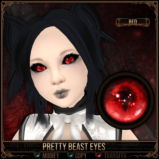 *C:K* Pretty Beast Eyes - Red