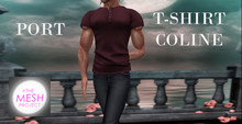 T-SHIRT COLINE - MANCHE COURTE - PORT - TMP 2