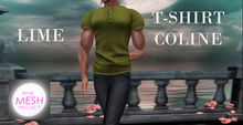 T-SHIRT COLINE - MANCHE COURTE - LIME - TMP 2