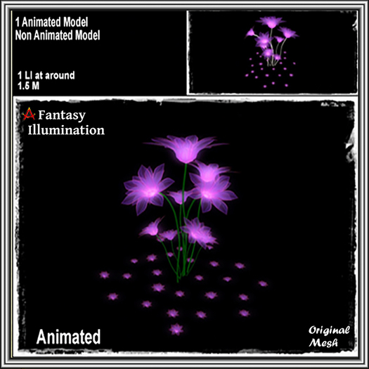 Magical Lighted Flowers 