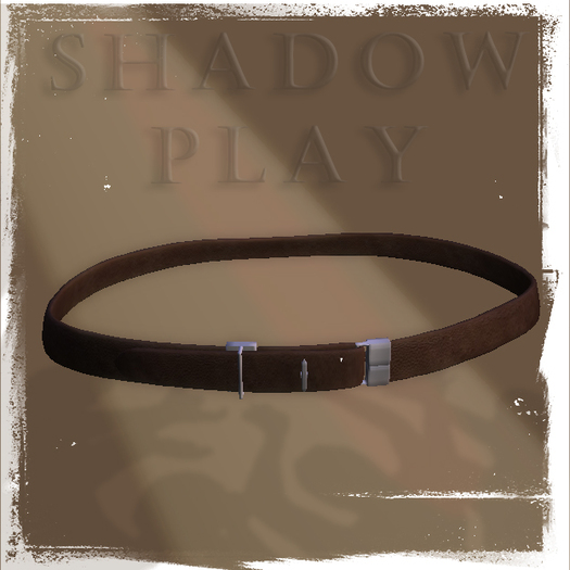 Shadow Play Designs - Belt 1.0 leather brown