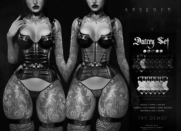 ABSENCE -  Darcey DEMO