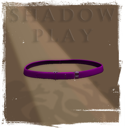 Shadow Play Designs - Belt 1.0 pink