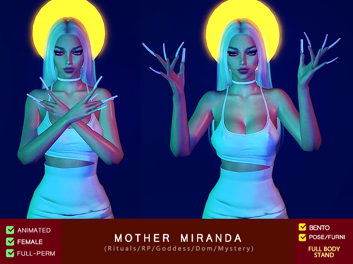 Mother Miranda (Rituals/Goddess/Vengeance/RP/Cinematic)