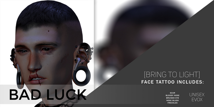 [BTL Tattoos] - Bad Luck [ADD TO UNPACK]