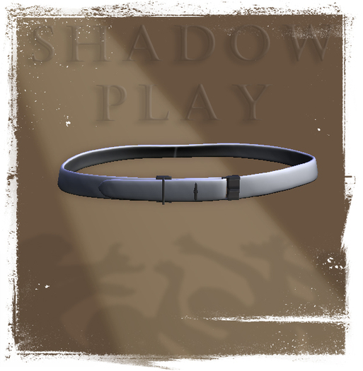 Shadow Play Designs - Belt 01.0 white