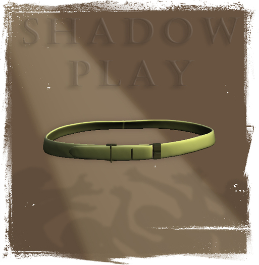 Shadow Play Designs - Belt 01.0 yellow
