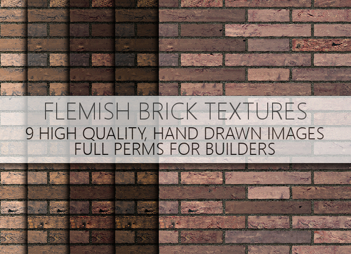 Deco Soup. Flemish Brick Textures  